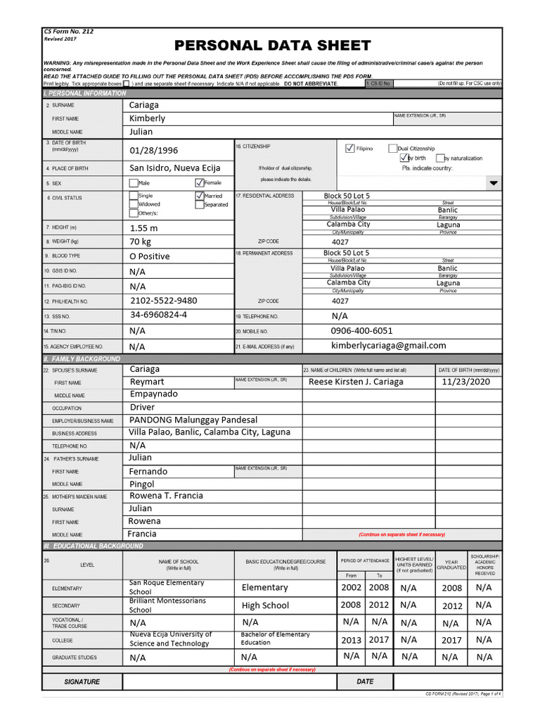 PDF PDS CSC 212r2017 | PDF | Justice | Crime & Violence