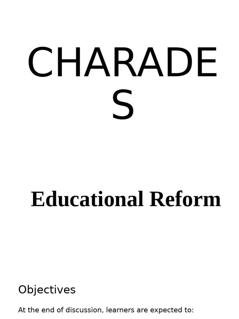 Educational Reform PDF Curriculum Education Reform