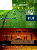 Tujuan Pendidikan Islam