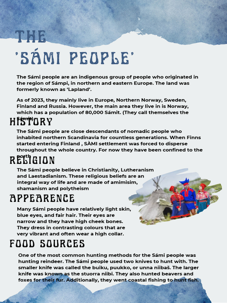 The Sámi People | PDF