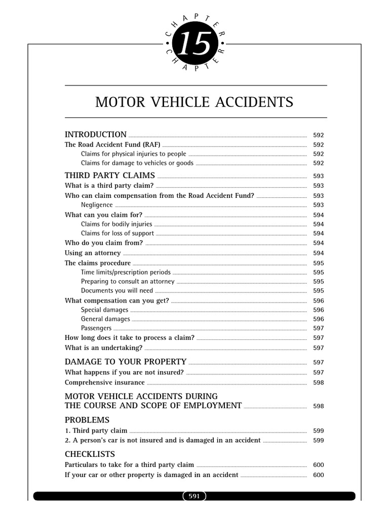 15 PLM2015 Motor Vehicle Accidents | PDF | Damages | Traffic Collision