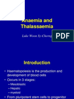Anaemia and Thalassaemia