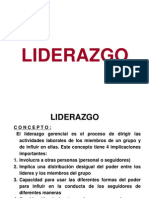 Liderazgo