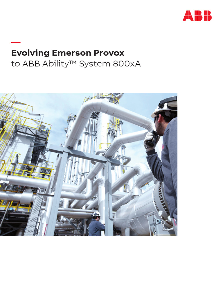 3BSE066416+en A Evolving+Emerson+Provox+to+System+800xA | PDF ...