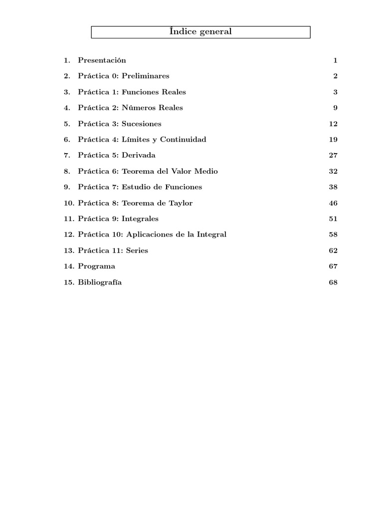 Practica 0 | PDF | Integral | Número Real