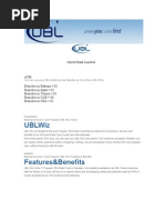 UBL Credit Card FAQs and Guidelines | PDF | Credit Card | Cash
