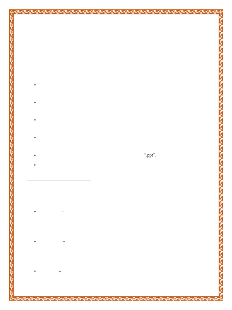 Pt1 - Notes - Excel and Powerpoint | PDF | Microsoft Excel | Microsoft ...