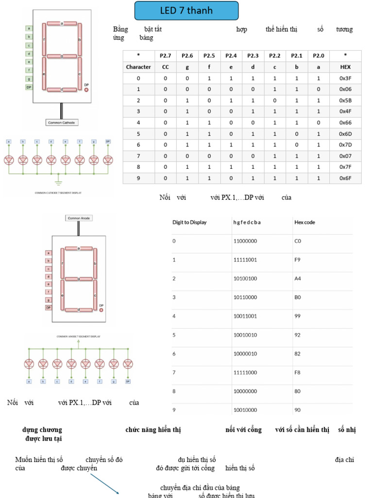 ADC LED 7 Thanh | PDF