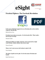 Hindesight: Freedom Fighters: The Facebook Revolution