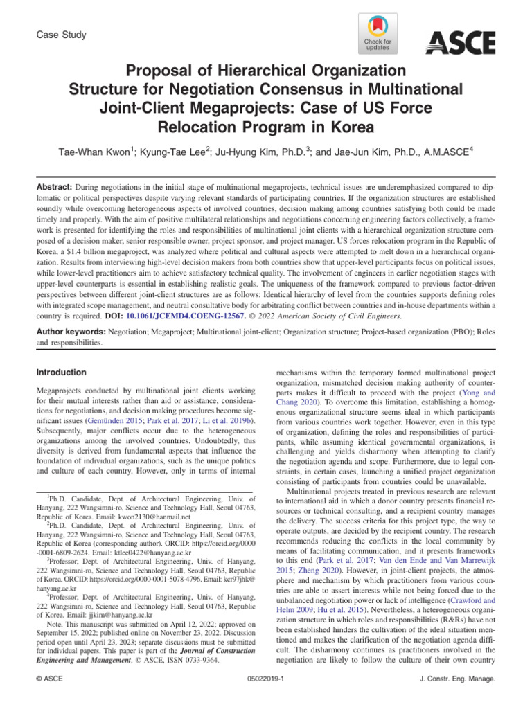 Jcemd4 Coeng-12567 | PDF | Negotiation | Organizational Structure