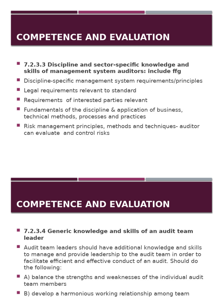 6 - Determining The Auditor | PDF | Audit | Evaluation
