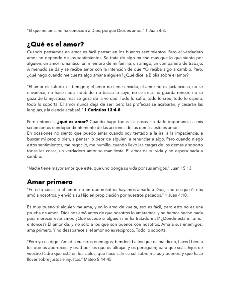 El Amor Pdf Amor Pecado