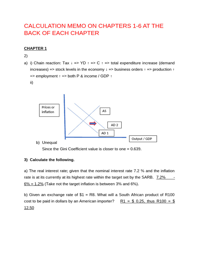 Economic Calculations and Financial Analysis | PDF | Elasticity ...