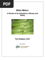 Download A Research Review of Bitter Melon by stevenheise SN75931179 doc pdf