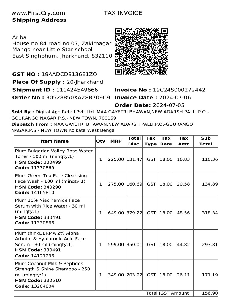 Ariba House No 84 Road No 07, Zakirnagar Mango Near Little Star School ...