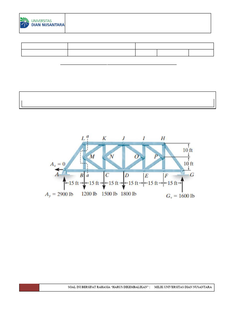 Uas Perancangan Struktur Jembatan Pdf