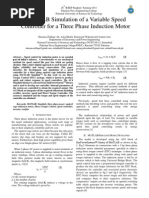 Download MATLAB Simulation of a Variable Speed Controller for a Three Phase Induction Motor by Sanila Cm SN75932402 doc pdf