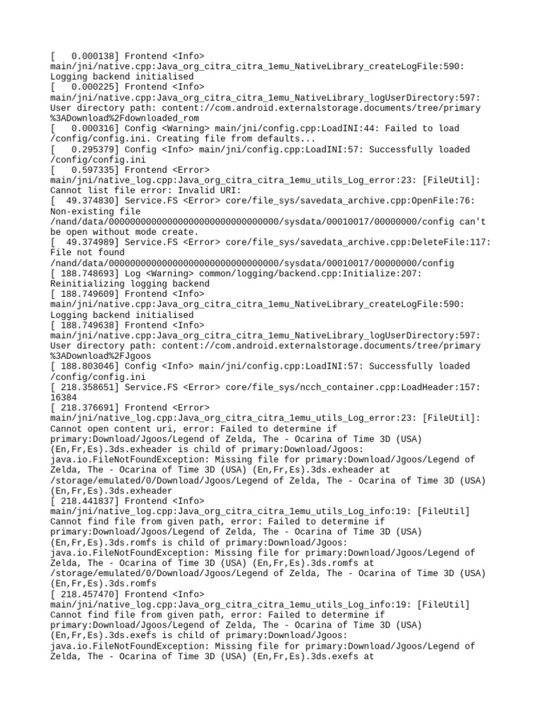 Citra Log | PDF