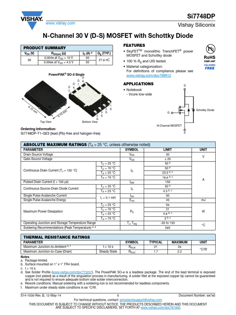 Si 7748 DP | PDF