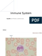 Immune System: Click To Edit Master Subtitle Style