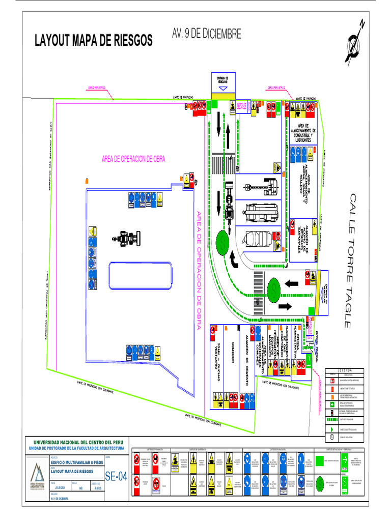 Layout de Mapa de Riesgos | PDF