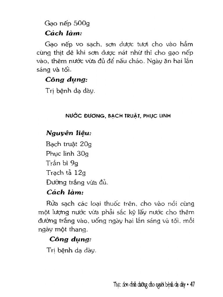 Thuc don dinh duong cho nguoi benh da day 47 pdf