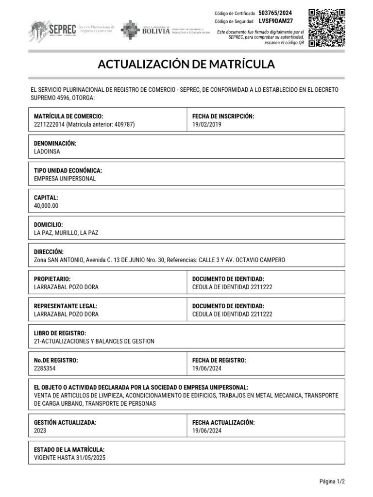 Certificado (7) | PDF