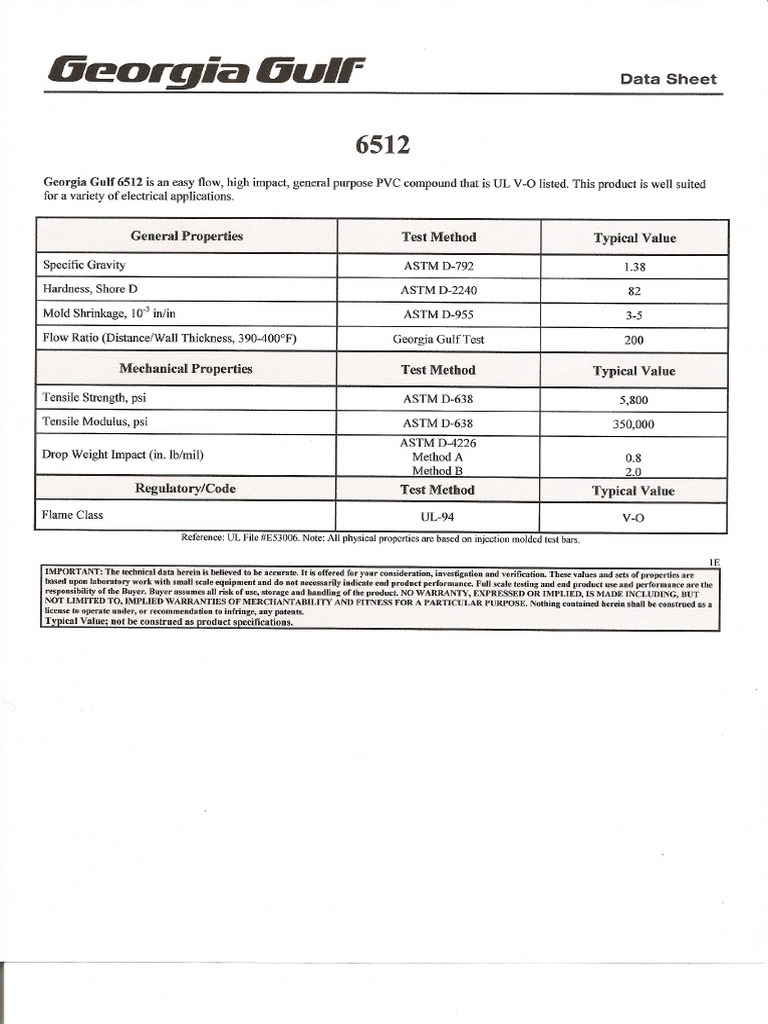 X 6512 | PDF