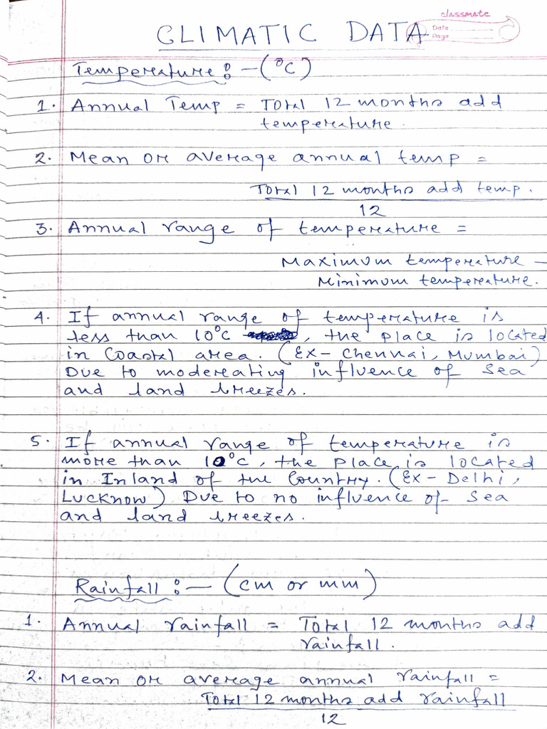 Climatic Data | PDF