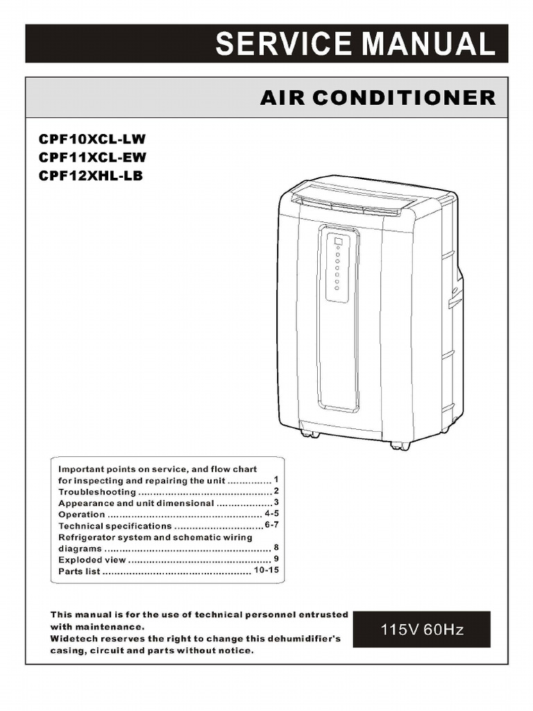 Portable AC Unit | PDF