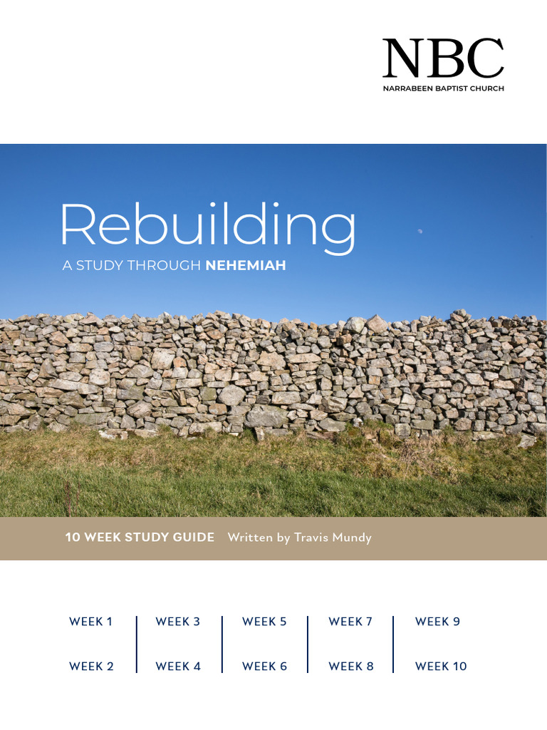 NEHEMIAH Study Guide 2023 A4 PRINT | PDF