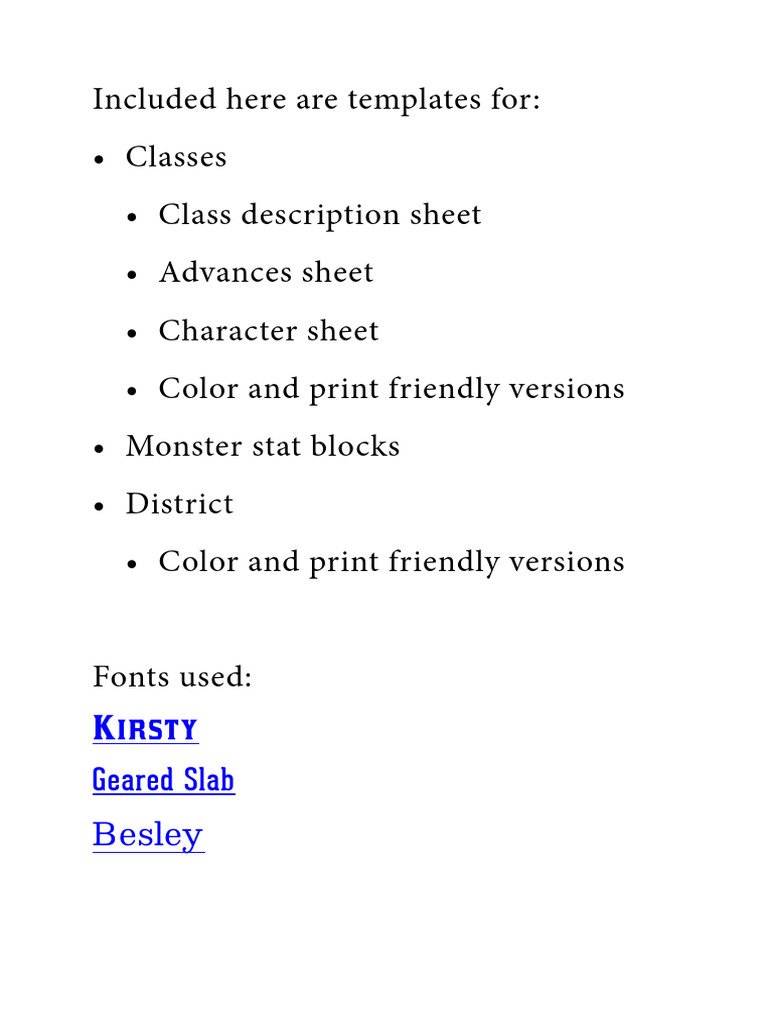 PDF Templates A5 | PDF