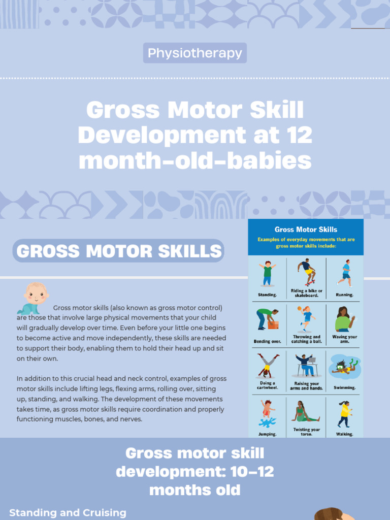 Gross Motor Skill Development | PDF