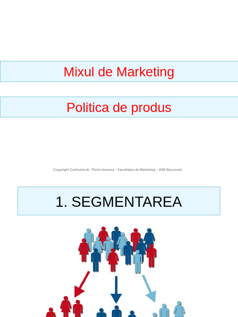 Politica de Produs | PDF