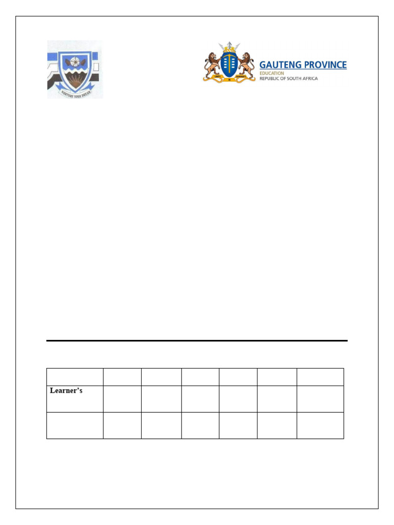 Grade 8 Natural Sciences June Test 2023 | PDF | Chemical Elements | Matter