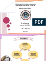 Pruebas de Compatibilidad