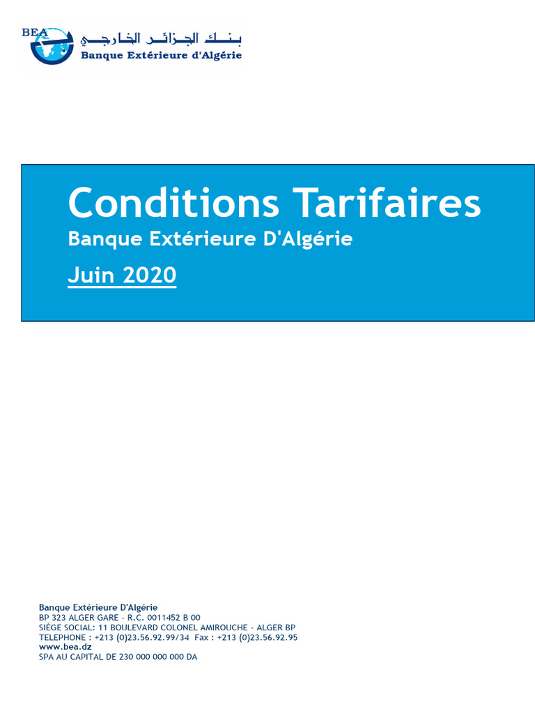 Tariff intelligence overview