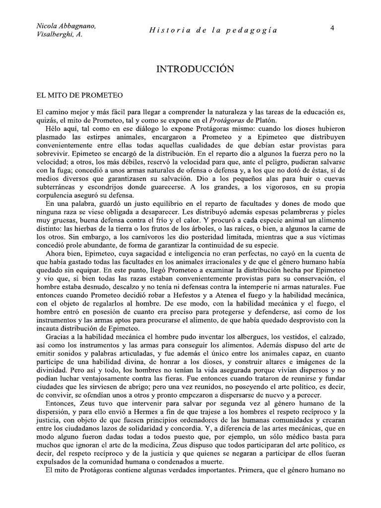 Mito de Prometeo | PDF
