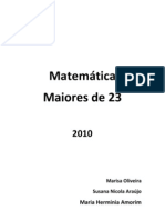 Matemática: operações em números reais