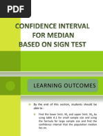 Download Confidence Interval for Median Based on Sign Test  by Rohaila Rohani SN75941305 doc pdf