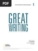 Great Writing 5巻セット National Geographic Great Writing 5 with the Spark platform (Great Writing