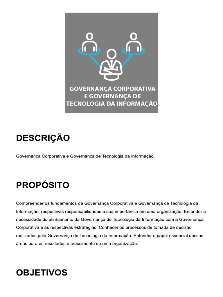 Governança Corporativa | PDF