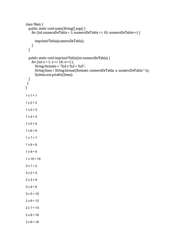Class main pdf