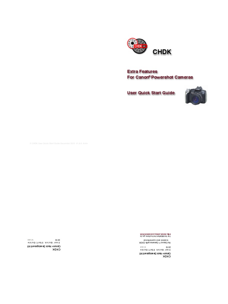 Chdk Firmware