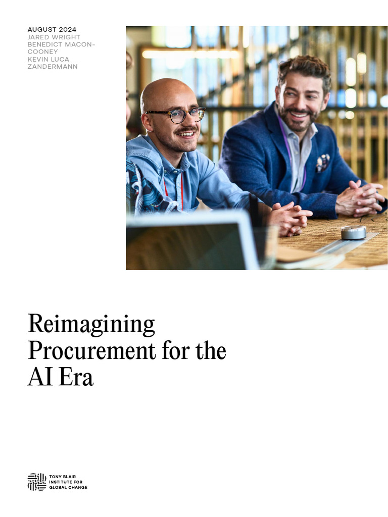 Reimagining Procurement For The AI Era | PDF