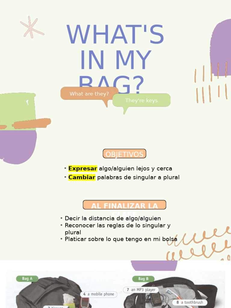 Whats in My Bag | PDF