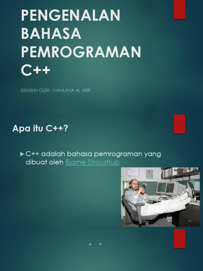 Pengenalan C++ | PDF