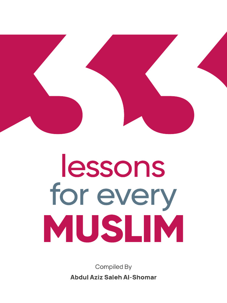 33 Lessons For Every Muslim - en | PDF