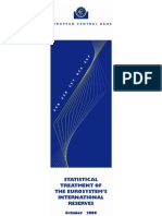 Statistical Treatment of The Eurosystem's International Reserves.