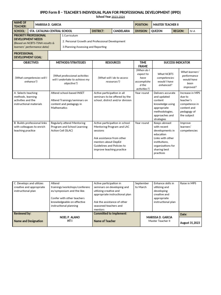 Ippd MDG | PDF